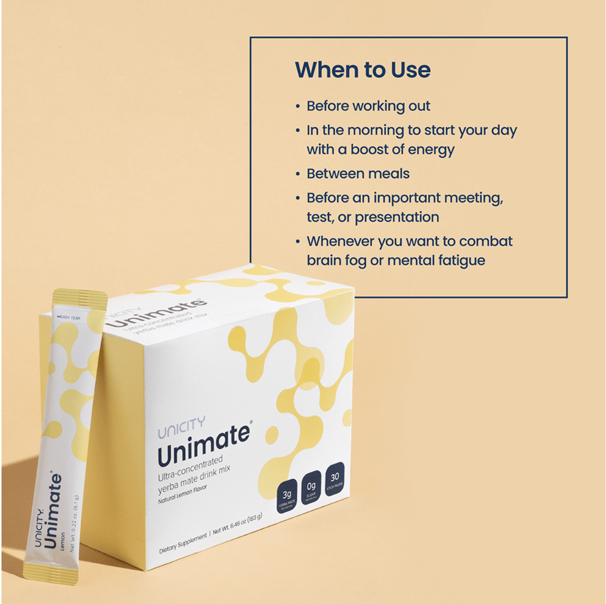 ユニシティ Unimate レモン味 30包5箱 【公式通販】