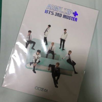 BTS 3rd Muster Army Zip + Official DVD Full Set 3 Disc + Photo
