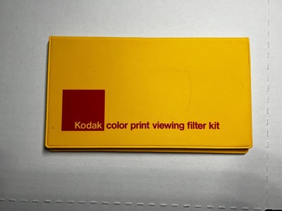 Kodak Color Print Viewing Filter Kit R-25 - Clean! | eBay