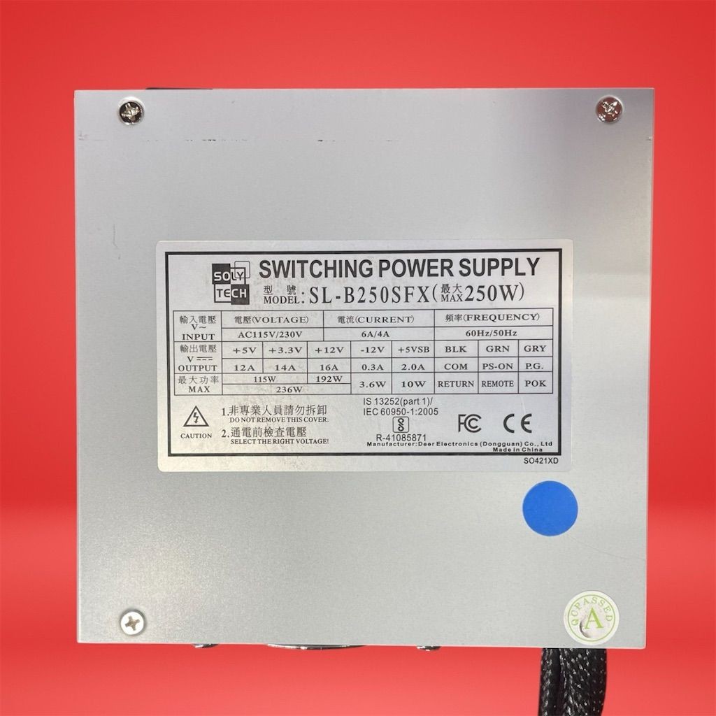 Solytech SL-B250SFX ATX Switching Power Supply MAX 250W | eBay