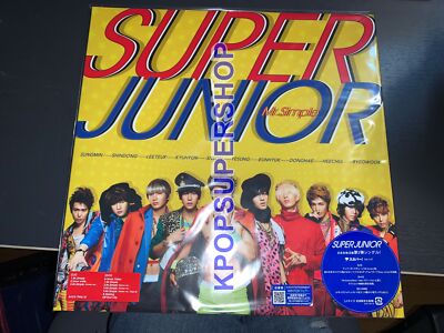 Super Junior Single Album Mr. Simple CD DVD Japan Version New