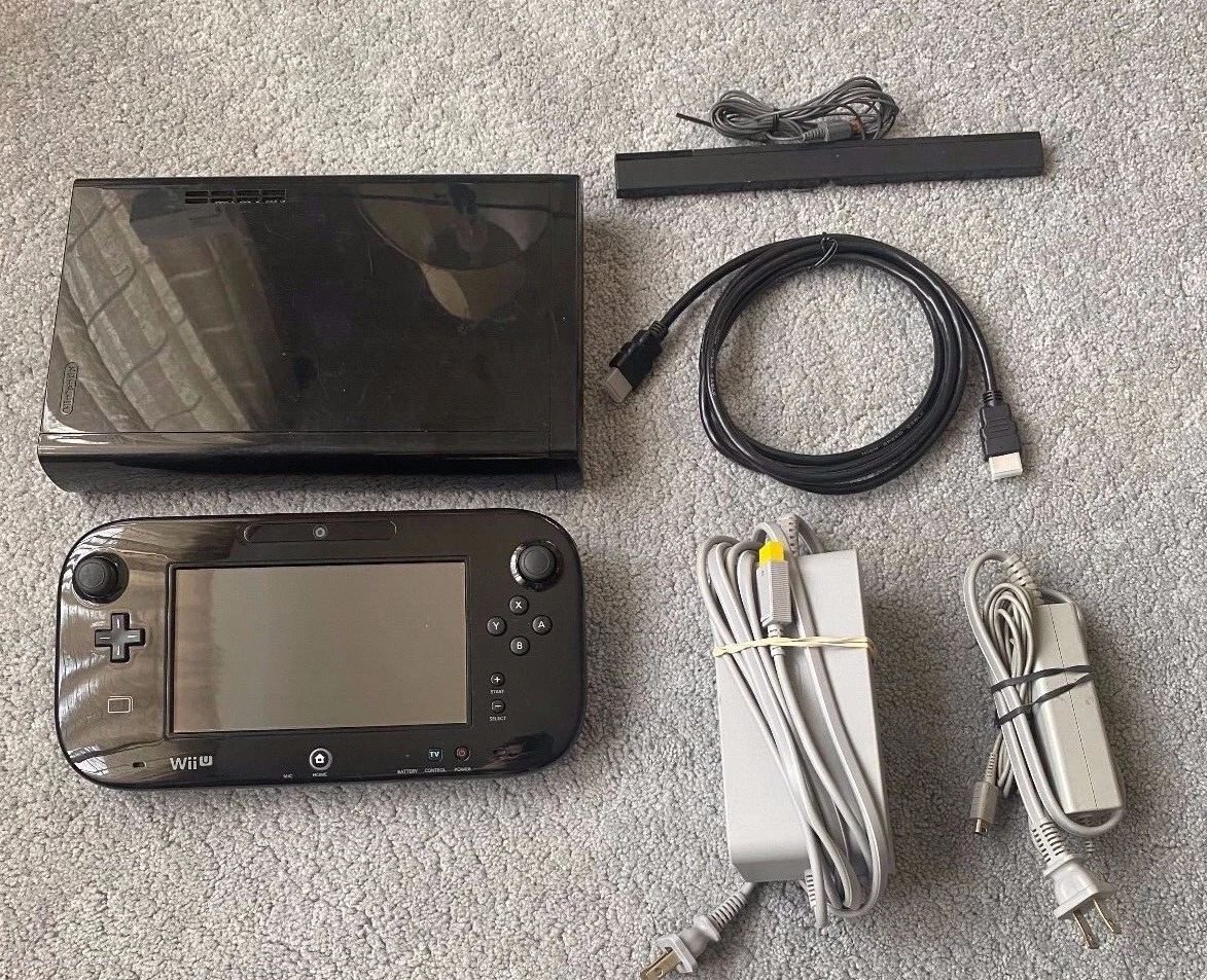 Nintendo Wii U - Deluxe NTSC-U/C Video Game Consoles for sale | eBay