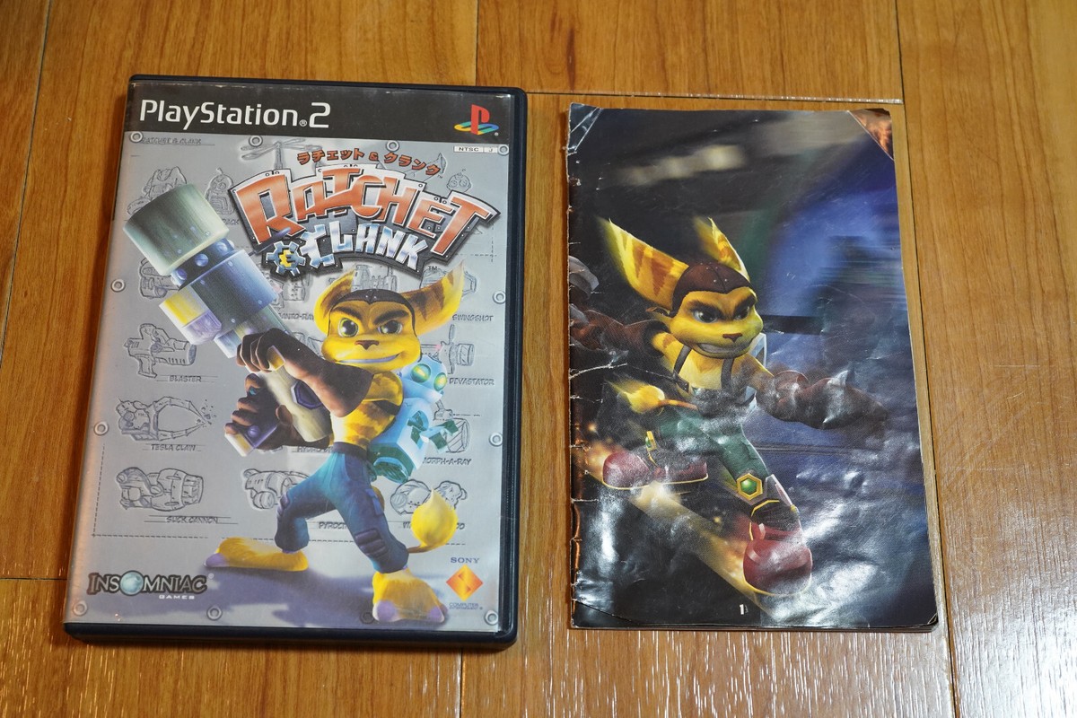 Ratchet and Clank PS2 PlayStation 2 Complete NTSC-J Japan Japanese