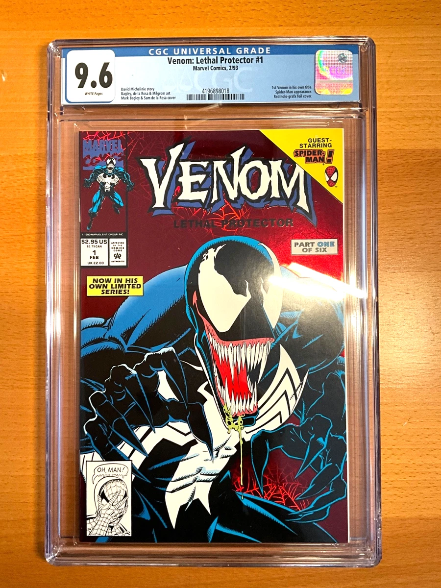 Venom 9.6 Near Mint + Certified Guaranty Company (CGC) Marvel