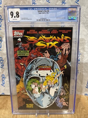 SATAN'S SIX #4 CGC 9.8 1st Jason Voorhees in Comics Friday the
