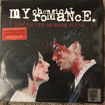 My Chemical Romance Life On The Murder Scene RSD BF Red Splatter