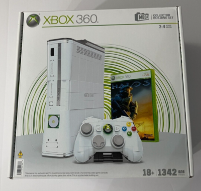 MEGA Showcase Microsoft Xbox 360 Collector Building Set - 1342 pcs