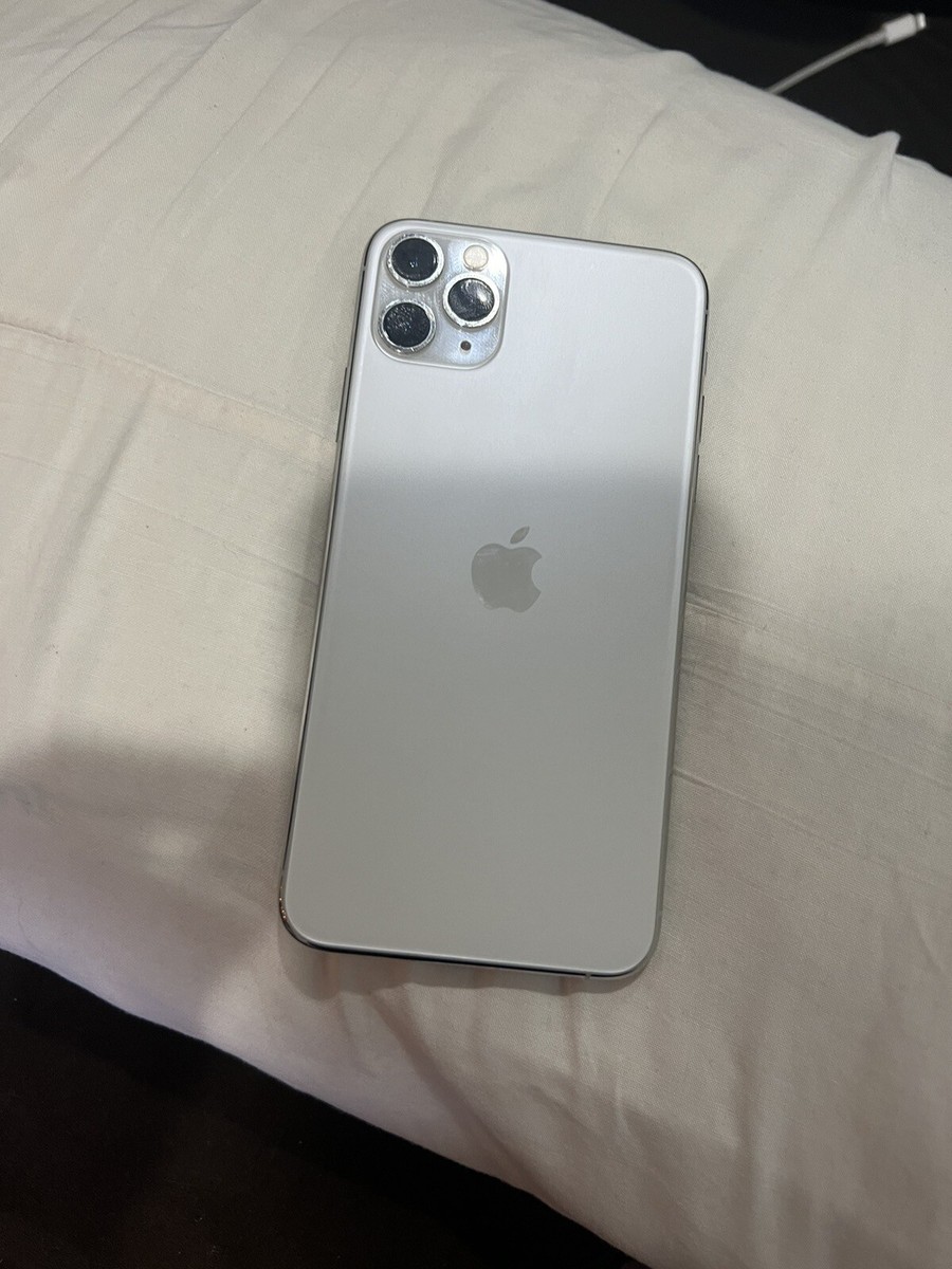 Apple iPhone 11 Pro Max - 256GB - Silver (Unlocked) A2161 (CDMA +