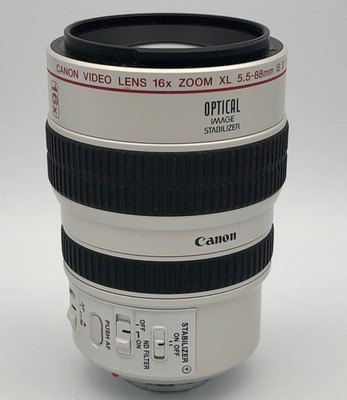 Canon Video Lens 16x Zoom XL 5.5-88mm F/1.6-2.6 II IS (3160A002