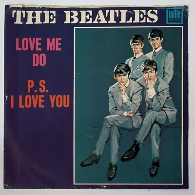 Beatles – LOVE ME DO /PS I LOVE YOU 45 Tollie T9008 Misprint VG+/