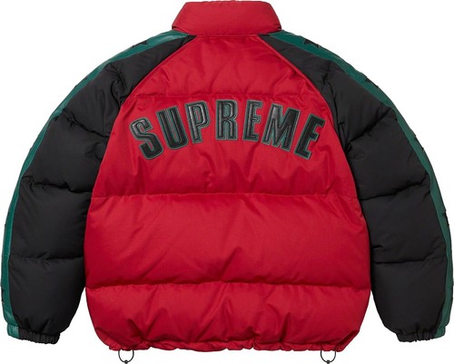 Supreme Needlepoint Hooded Jacket Black Size XL Flower Water