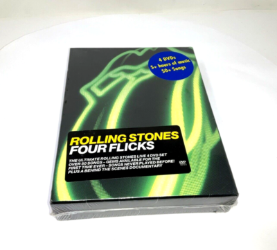 The Rolling Stones: Four Flicks (DVD, 2003, 4-Disc Set) for sale