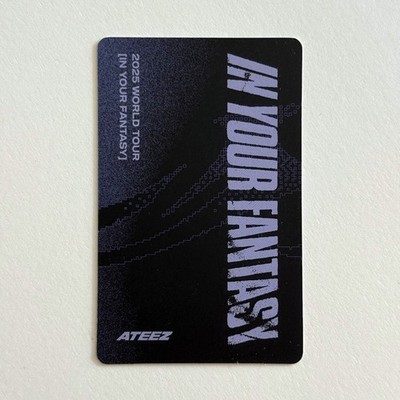 ATEEZ 2025 World Tour IN YOUR FANTASY MD Trading Card Official