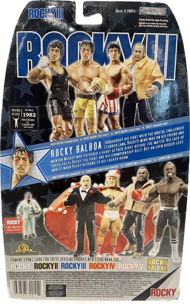 Rocky III ROCKY BALBOA “The Italian Stallion” 2006 Jakks Pacific