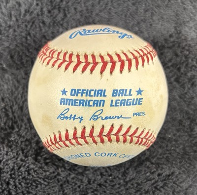 CAL RIPKEN JR SIGNED AUTO Official American League Baseball