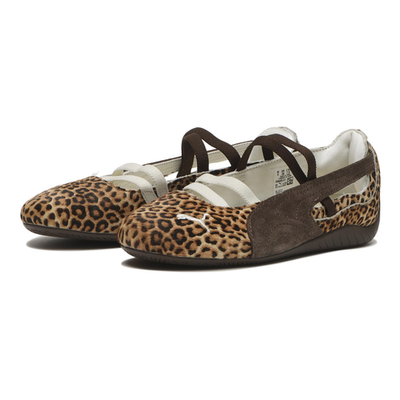 Puma Speedcat Ballet Wild 406689-01 Chocolate Warm White Women's