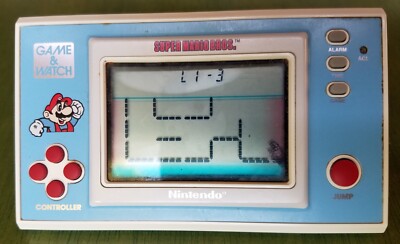 Nintendo Game and Watch Super Mario Bros. Handheld System YM-105