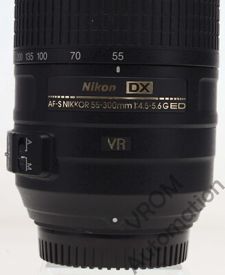 Nikon AF-S DX Nikkor 55-300mm f/4.5-5.6G ED VR | eBay