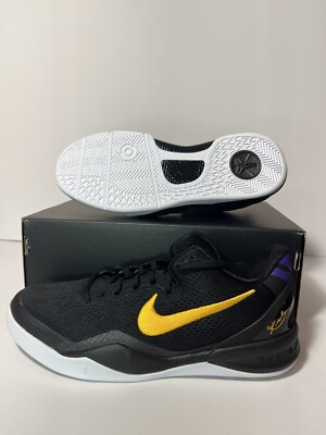 Nike Kobe 8 Protro Lakers Away Size Size 7y GS Brand New FN0266