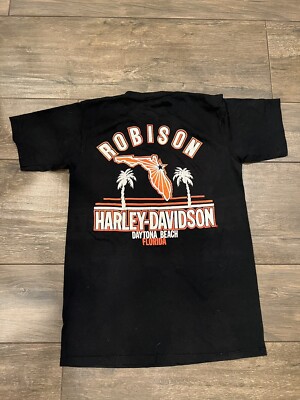 Vintage 80s Harley Davidson Bike Week Jerzees Tag Single Stitch