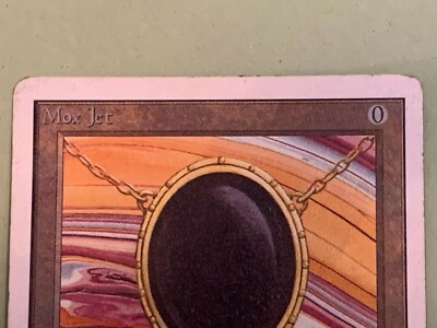 Mox Jet MTG Unlimited Edition (Condition: Played) Extremely Rare