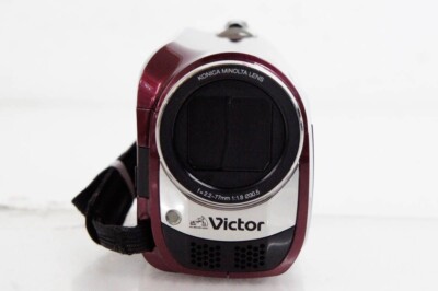JVC Victor GZ-MG650-R Everio HDD Video Camera Red Good | eBay