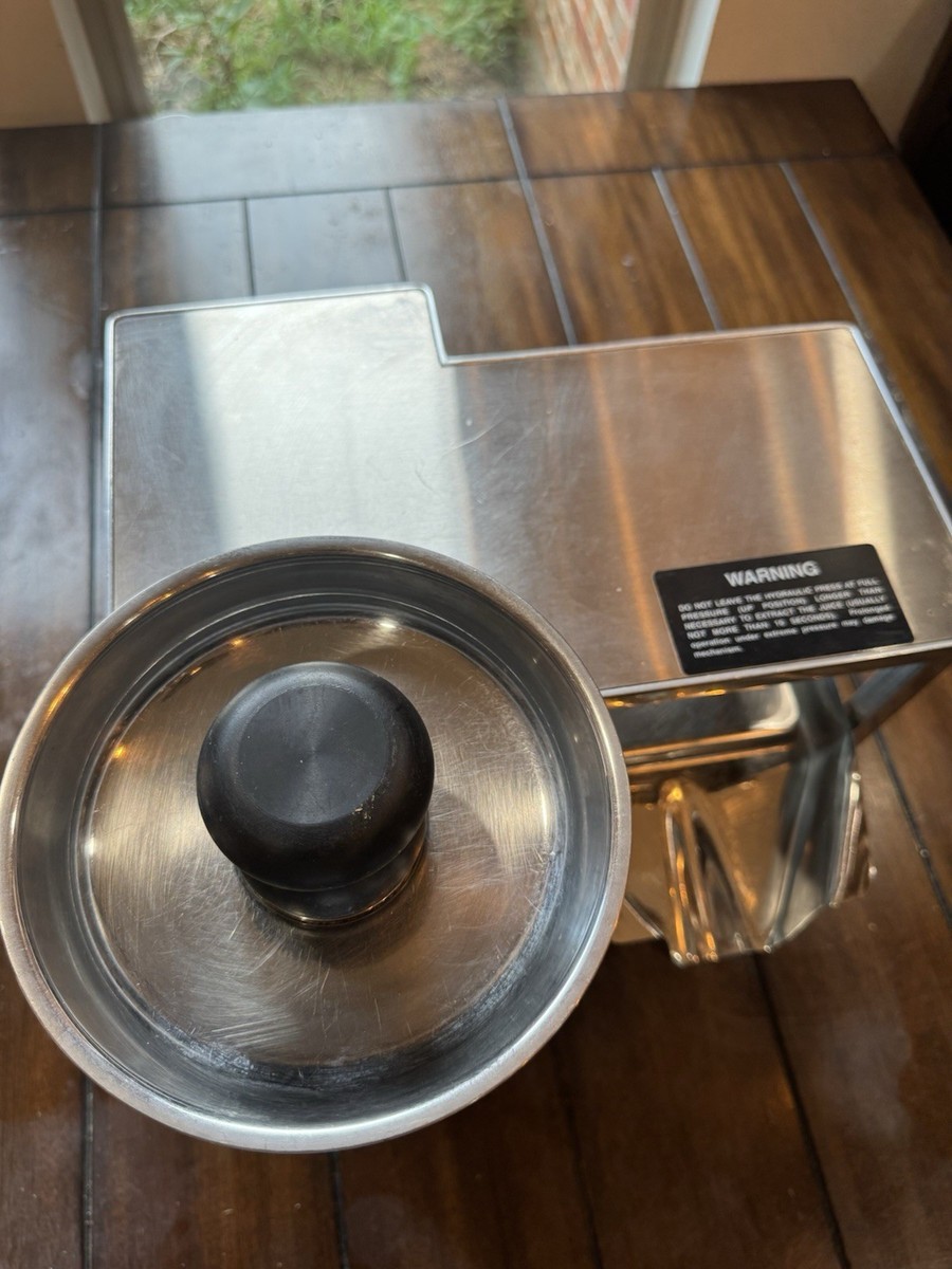 Norwalk 280 Hydraulic Cold Press Juicer Stainless Steel | eBay