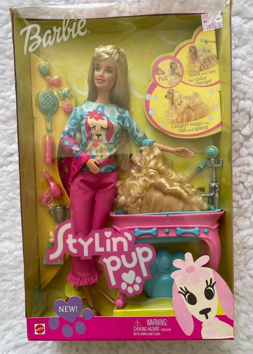 Barbie Stylin' pup 2002 Mattel 56684 | eBay
