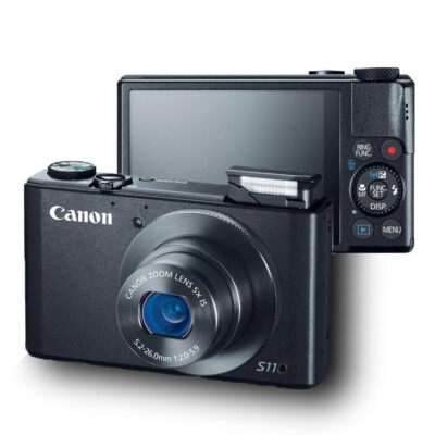 Canon PowerShot S110 12.1Mp Compact digital Camera 5X Zoom f/2.0