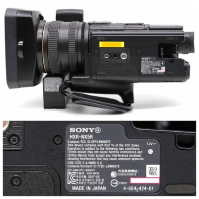 SONY NXCAM HXR-NX5R 2017 Ver.1.10 Sony Professional video cameras