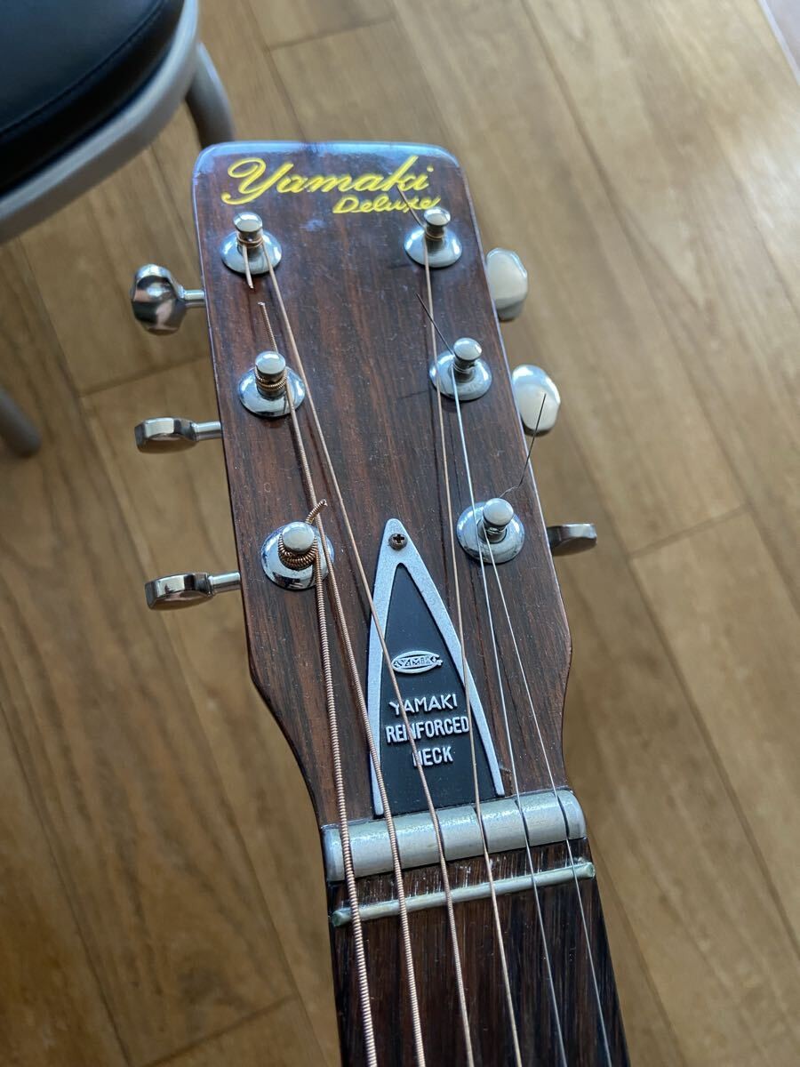 Acoustic Guitar Yamaki Deluxe No.120 Folk Natural Rosewood Back