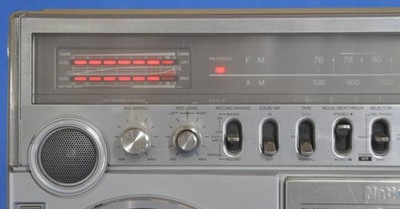 National RX 5500 Am-fm Cassette Vintage Boombox Disco Mac for sale