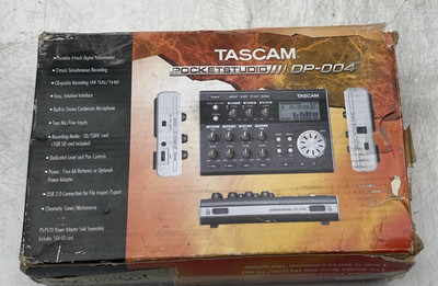 Tascam DP-004 - Pocket Digital multi track recorder FOR PARTS | eBay