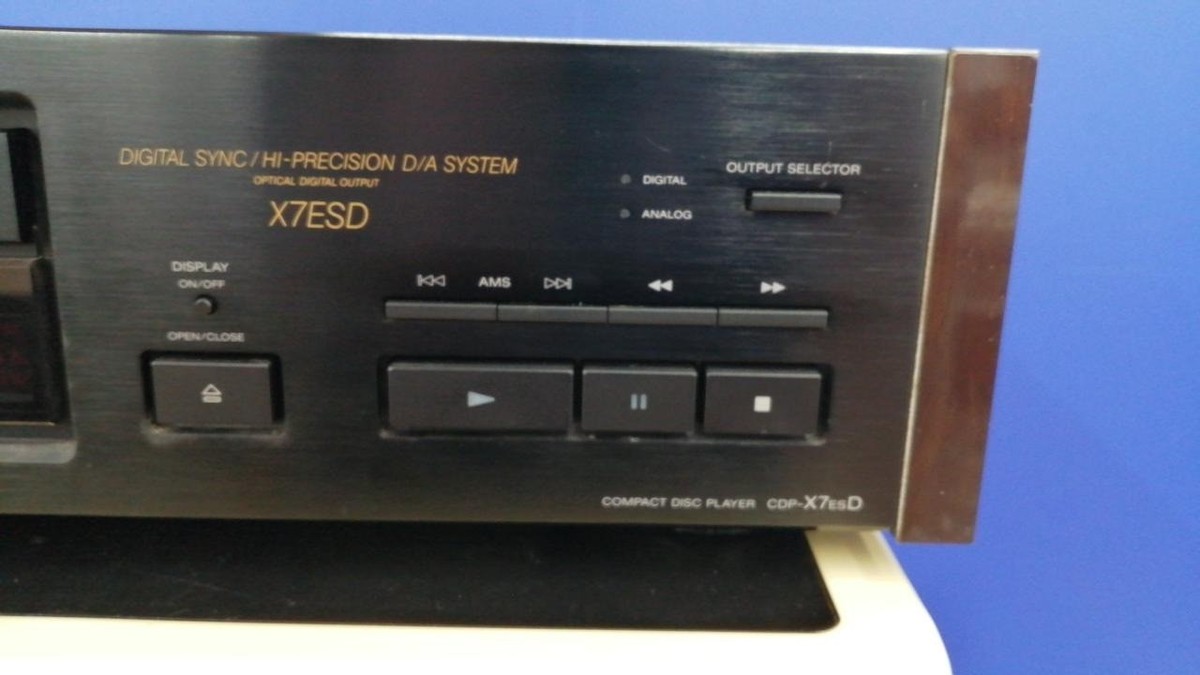 SONY CDP-X7ESD CD player | eBay