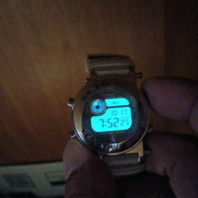 Vintage Casio Digital Watch Bgw-100 Baby G G-shock 200m Frogman