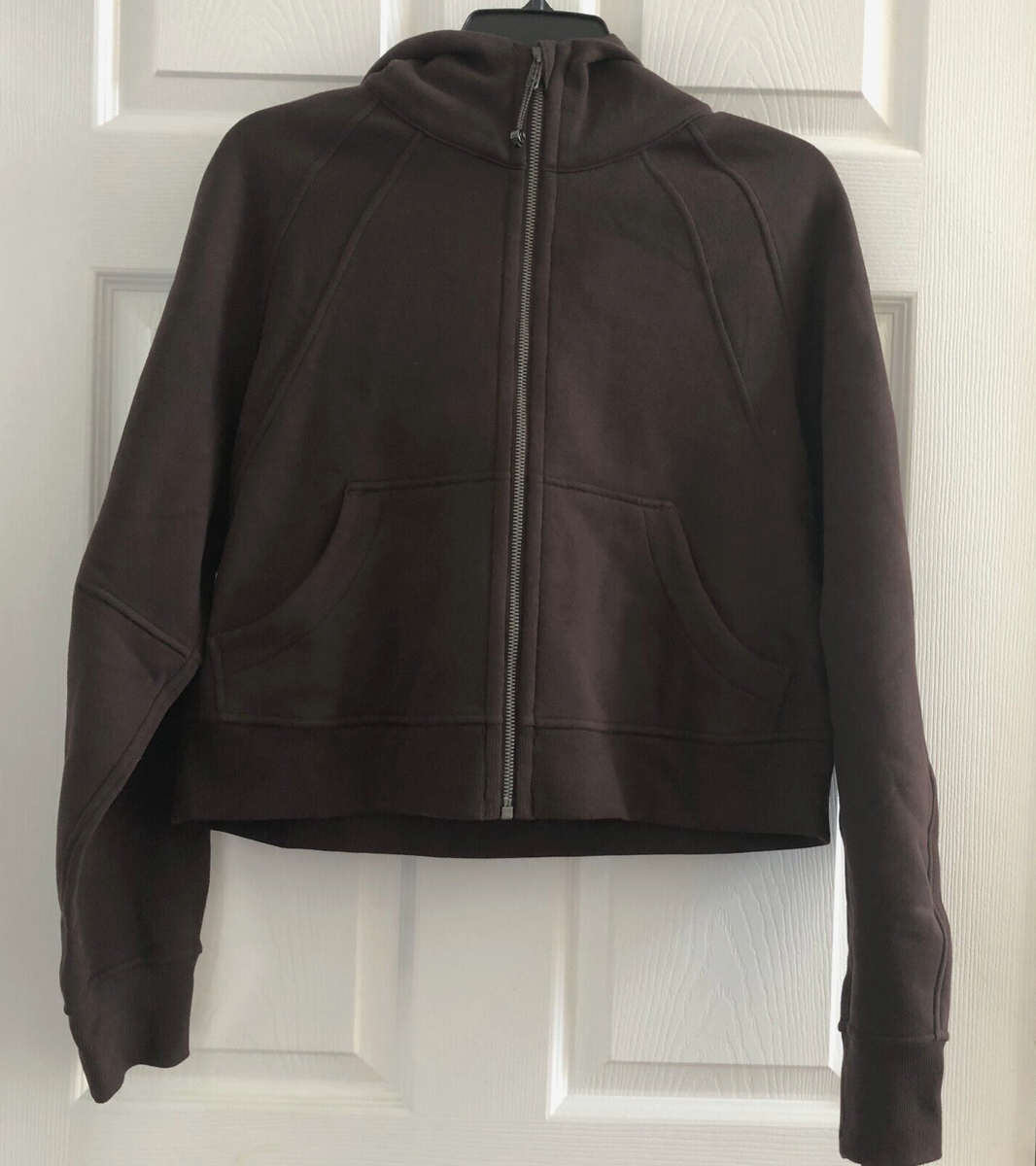 New Lululemon Scuba Oversized Full Zip Hoodie Size XS/S Espresso