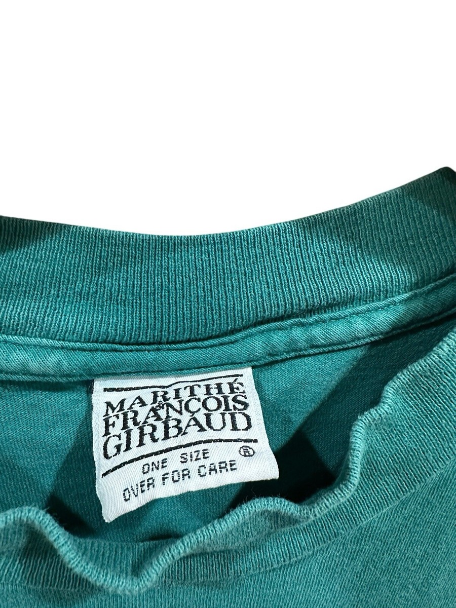 Vtg 90s Marithe Francois Girbaud Mens XL Baggy Spell Out Graffiti