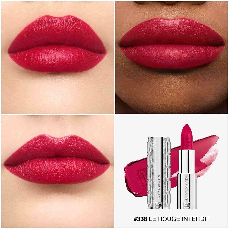 GIVENCHY LE ROUGE INTERDIT INTENSE SILK LIPSTICK 338 LIMITED