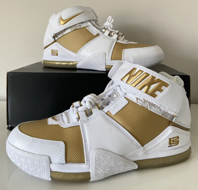 Nike Zoom Lebron James II Gold Trainers Basketball DJ4892 100 Size