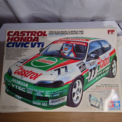 Vintage Tamiya RC 1/10 Castrol Honda Civic VTI (1993) | eBay
