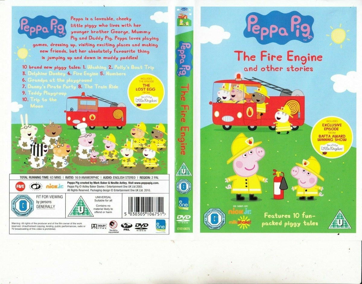 Peppa Pig-The Fire Engine-And Other Stories-[10 Episodes]-Animated