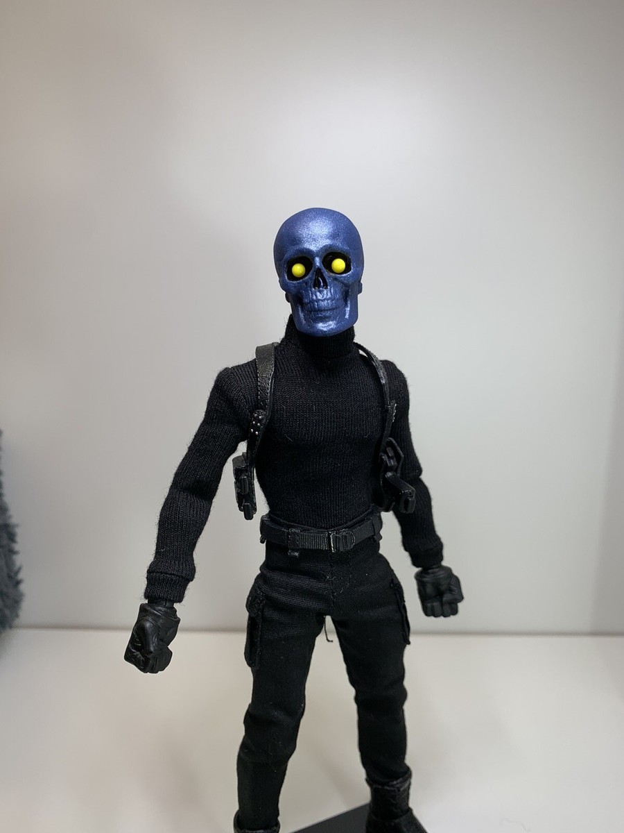 Mezco One:12 Collective– Black Skulls Death Brigade- Custom Head