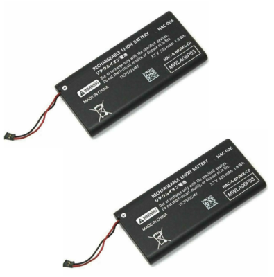 2 x Replacement Battery Nintendo Switch Joy-Con Fits HAC-006
