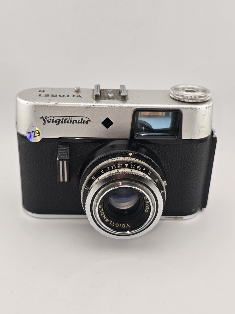Voigtlander vitoret R lanthar 2.8/50 Prontor 125 Vintage camera