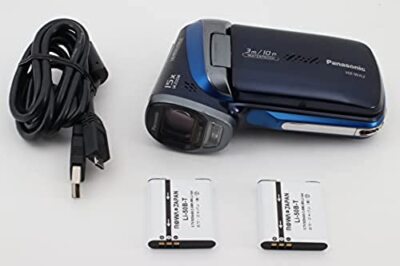 Panasonic HX-WA2-A Digital Movie Camera Deep Blue Waterproof CMOS