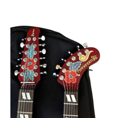 Electric Guitar Fernandes Art Rock ZO-3 Double Neck with Soft Case