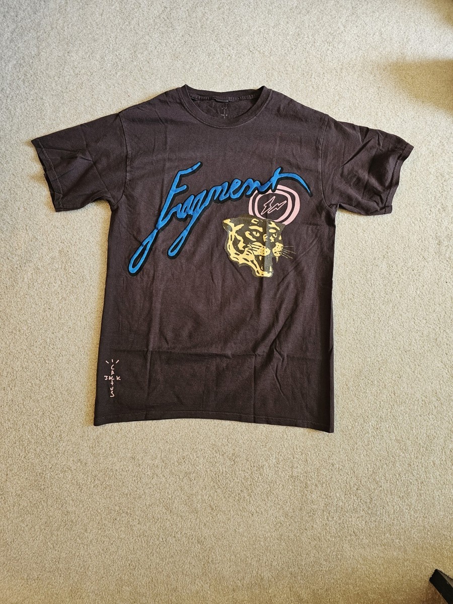 NEW Travis Scott Cactus Jack For Fragment Icons Tee Mens Size M | eBay