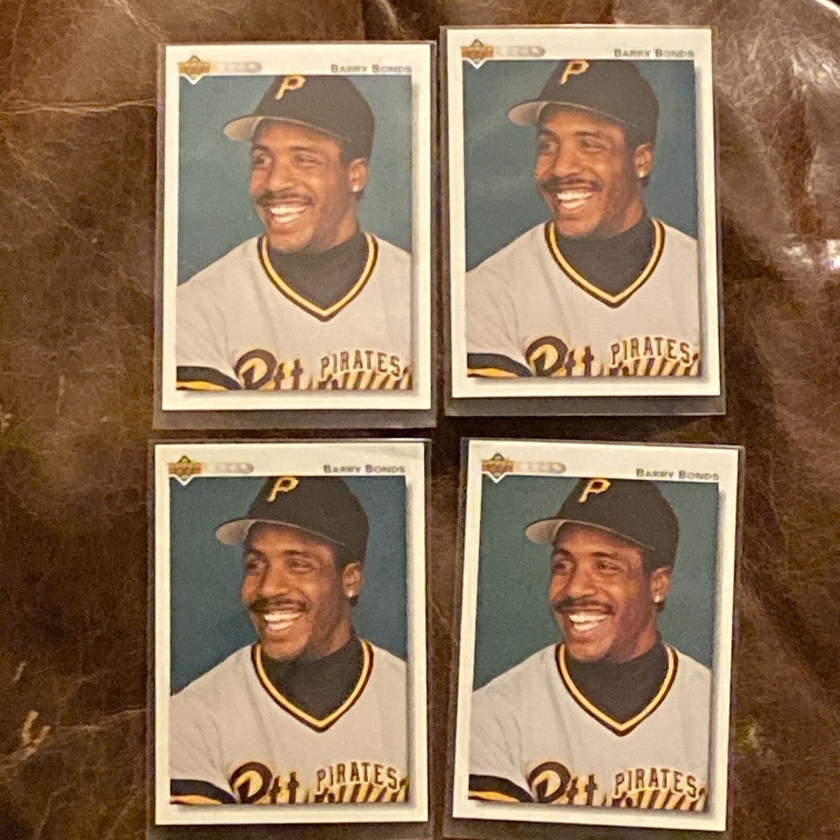 1992 Upper Deck - #134 Barry Bonds Of The Pirates In Amazing Near