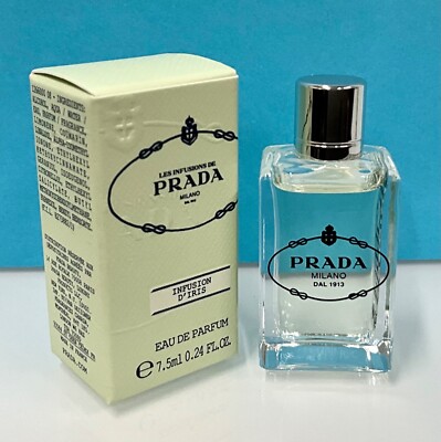 PRADA MILANO INFUSION D'IRIS EAU DE PARFUM 0.24OZ/7.5ML MINI FLUID