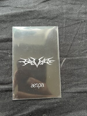 aespa sgs savage Karina ボックス トレカ 2枚 aespa Karina] Savage